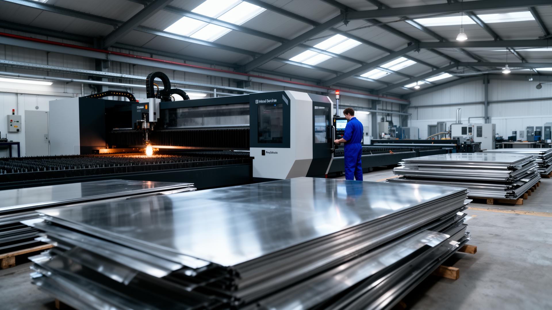 Inside the King Sheet Metal workshop